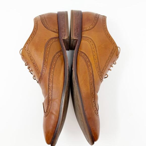 Cole Haan Williams Leather Wingtip Oxford Dress Shoes Brown Men\'s 13 main image 10